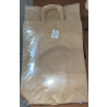 BÜKÜM SAPLI KAĞIT ÇANTA ESMER 18*8*24 CM (NATÜREL)