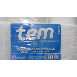 TEM STANDART 21 CM HAREKETLİ HAVLU 3 KG