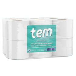 TEM ÇEKSİL MİNİ İÇTEN ÇEKMELİ TUVALET KAĞIDI 12'Lİ 5 KG