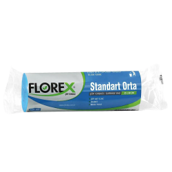FLOREX ÇÖP POŞETİ ORTA (MAVİ)