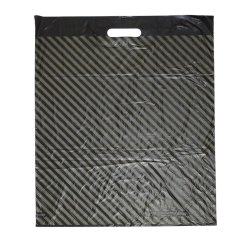 VURAL TAKVİYELİ POŞET DİAGONAL SİYAH 33X45