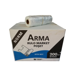 NORM ARMA ŞEFFAF MANAV RULO POŞET BÜYÜK 200'LÜ