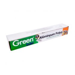 GREEN ALÜMİNYUM FOLYO 30CM*50METRE*10MIC KUTULU